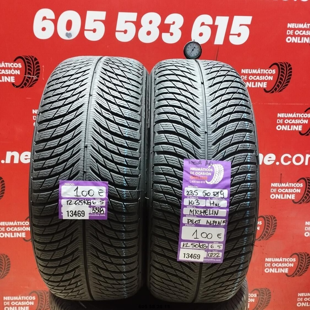 235 50 R19 103H XL Michelin Pilot Alpin 5 M+S Ao. 6.5/6.5MM Ref. 13469