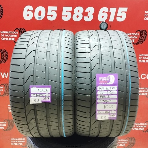 [Ref:13715] 2x 305 30 ZR20 103Y XL PIRELLI P ZERO TM 6.2/6.5MM REF. 13715