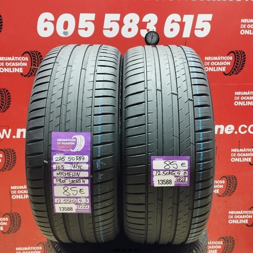 [Ref:13588] 2x 245 50 R19 105W XL MICHELIN PILOT SPORT 4 SUV, 5.3/5.8MM REF. 13588