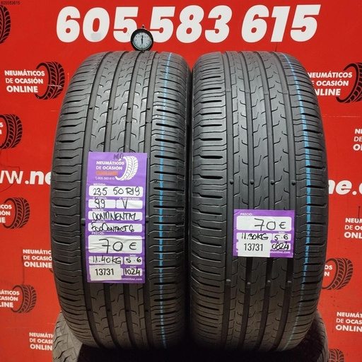 [Ref:13731] 235 50 R19 99V Continental Eco CONTACT6 MO 5.6/5.6MM Ref. 13731