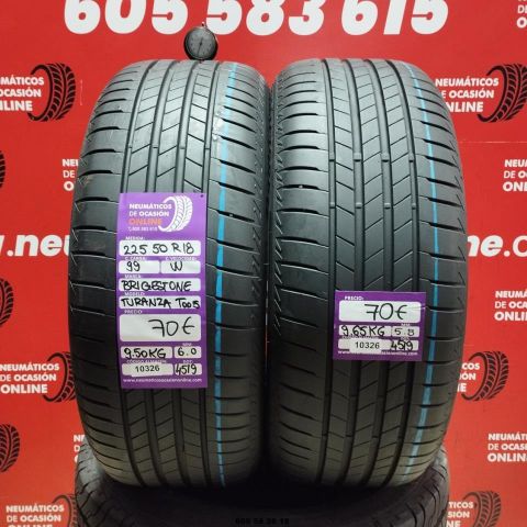 225 50 R18 99W BRIDGESTONE TURANZA T005 6.0/5.8mm REF:10326