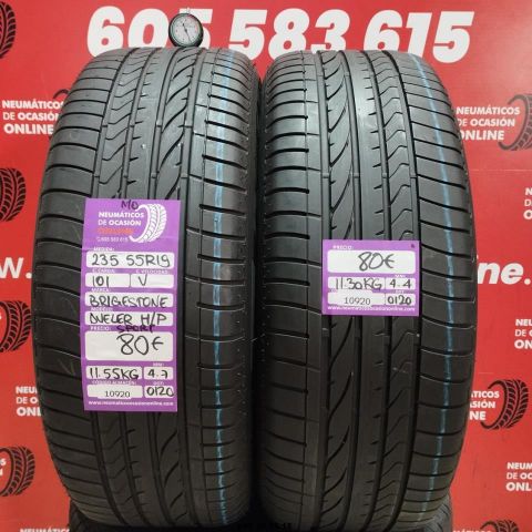 235 55 R19  101V BRIDGESTONE DUELER H/P SPORT MO 4.7/4.4mm REF:10920
