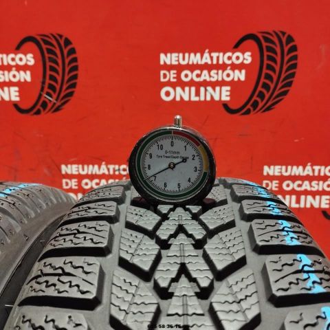 2x 185 60 R15 88TXL DUNLOP WINTER RESPONSE-2 6.2/7.2mm REF:11216