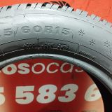 2x 185 60 R15 88TXL DUNLOP WINTER RESPONSE-2 6.2/7.2mm REF:11216