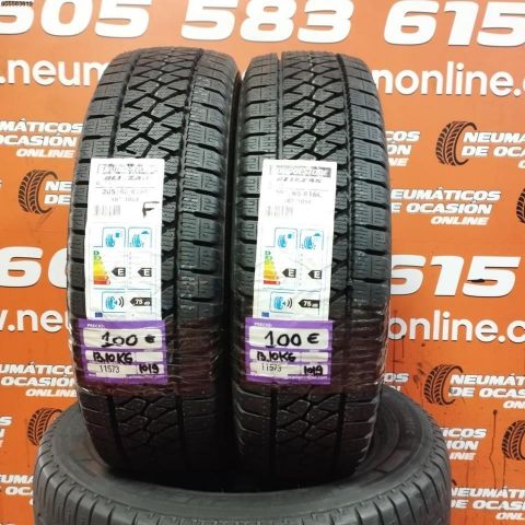 2x 205 65 R16C 107/105R BRIDGESTONE BLIZZAK (SIN USO) DPT 1019/1019