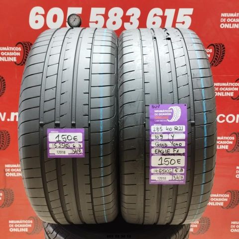 285 40 R21 109Y GOODYEAR EAGLE F1 SUV 6.7/5.8mm REF:12018