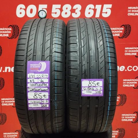 235 55 R19 105VXL CONTINENTAL CONTISPORT CONTACT5 5.3/5.3mm REF:12056
