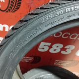 2x 235 35 R19 91W KUMHO WP3 INVERNO M+S* 7,2/6,2 mm REF:12190