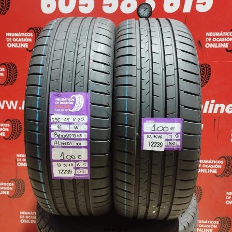 235 45 R20 96 W BRIDGESTONE ALENZA 001 MO 6,5/7,0 mm REF :12239