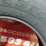 2 x 255 70 R18 113T BRIDGESTONE DUELER H/T m+s 5.7/5.9mm REF:12421