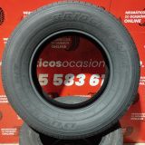 2x 255 70 R18 113T BRIDGESTONE DUELER H/T M+S 5.5/4.8mm REF:12423