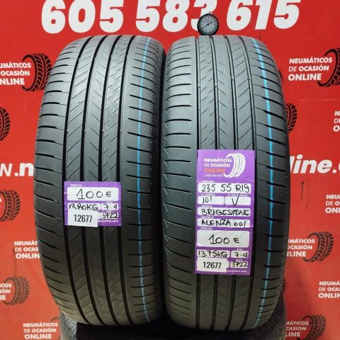 235 55 R19 101V BRIDGESTONE ALENZA 001 7.4/7.4mm REF:12677