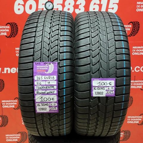 265 60 R18 110H CONTINENTAL WINTER CONTACT 4X4 M+S* MO 7.0/6.0mm REF:12802