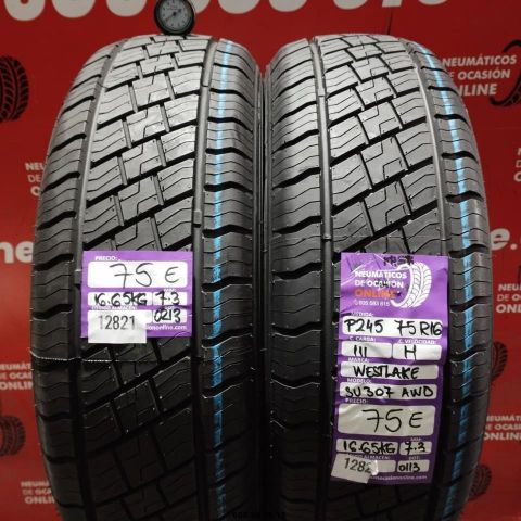 2X 245 75 R16 111H WESTLAKE SU 307 AWD 7.3/7.3MM M+S* DOT 0213/0113