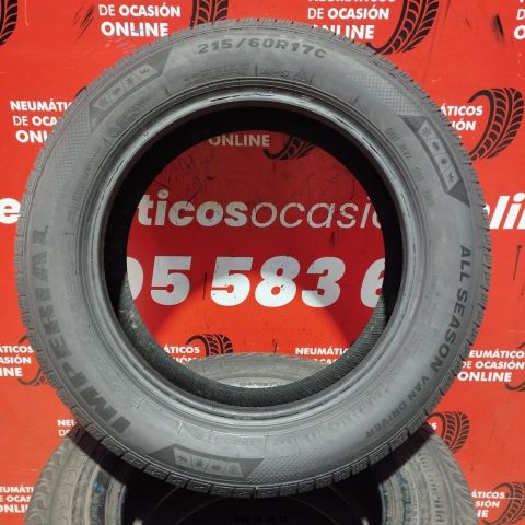 2x 215 60 R17C 109/107T IMPERIAL ALLSEASON 7.2/7.8mm REF:12874