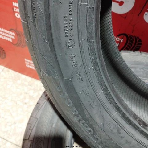 2x 225 60 R18 100H CONTINENTAL CONTISPORT CONTACT5 SUV 6.1/6.1mm REF:13030