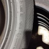 2x 225 55 R17 97H CONTINENTAL WINTER CONTACT M+S* 5.8/5.5mm REF:13122