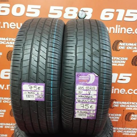 2X 235 55 R19 101V HANKOOK VENTUS S1 EVO 3 6.0/6.0MM DOT 3823/3823