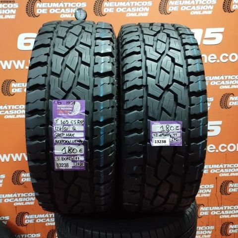 2X 305 65 R18 124/121Q M+S* GRIP MAX NCFCION 11/11M DOT 2720/2720
