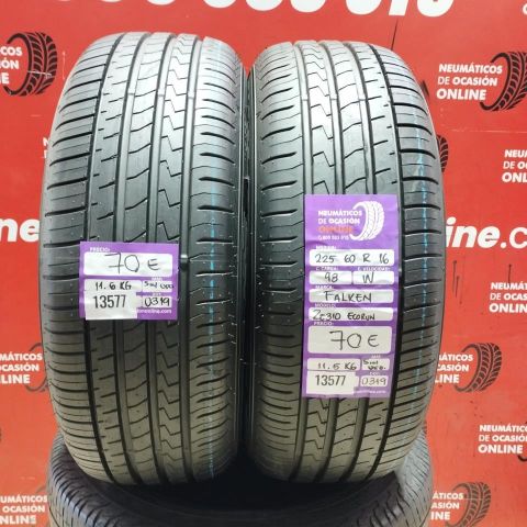 2x 225 60 R16 98W Falken ZE310 Ecorun Dot:19/19 (SIN USO) Ref. 13577