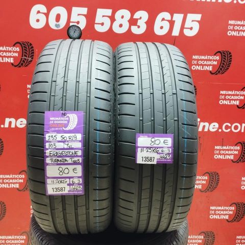 235 50 R19 103Y XL Bridgestone Turanza T005 Ao 6.3 / 6.3MM. Réf. 13587