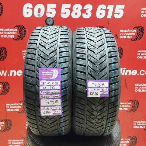 2X 235 50 R18 101VXL GIUGIARO WINTRAC XTREME Z M+S* OCASIÓN DOT: 4315/4315 - 7.3/6.8mms