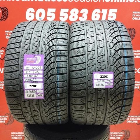2x 315 30 R21 104W XL Pirelli Sotto Zero M01 M+S Dot: 20/22 (Sin Uso)