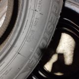 2X 205 60 R17 93H BRIDGESTONE BLIZZAK LM001 M+S* DOT: 4418/2616 - 6.8/7.4mms