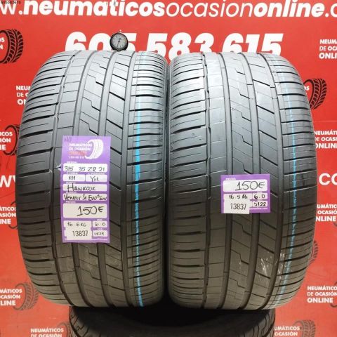 2X 315 35 ZR21 111YXL HANKOOK VENTUS S1 EVO3 SUV NO OCASIÓN DOT: 1121/5122 - 6.0/6.0mms