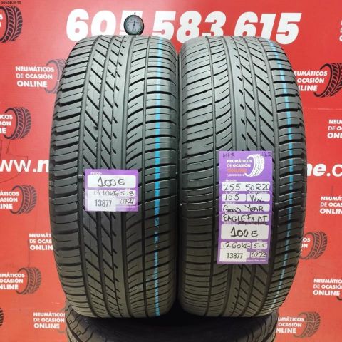 2X 255 50 R20 105WXL GOODYEAR EAGLE F1 AT M+S JLR OCASIÓN DOT: 0721/0223 - 5.8/5.5mms