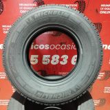 2X 225 75 16C 121/120R MICHELIN ALPIN OCASIÓN DOT: 3721/3721 - 6.8/6.5mms