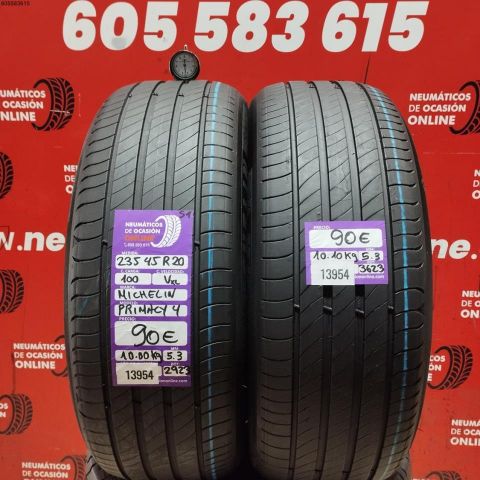 235 45 R20 100VXL MICHELIN PRIMACY 4 S1 OCASIÓN DOT: 2923/3623 - 5.3/5.3mms