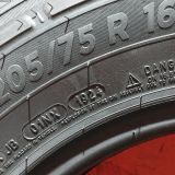 2X 205 75 R16C 113/111R MICHELIN AGILIS CROSS CLIMATE OCASIÓN DOT: 1924/2223 - 8.6/8.4mms