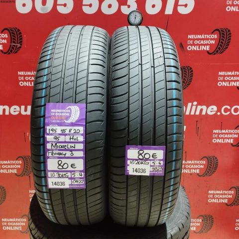 195 55 R20 95H MICHELIN PRIMACY 4 5.6/5.4 MM  DOT 0922/3823