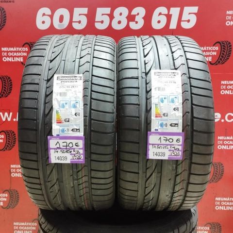 2x 275 4 ZR18 99Y BRIDGESTONE POTENZA RE050A DOT 20/20