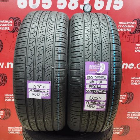 2X 235 50 R20 104W PIRELLI SCORPION ZERO TM M+S OCASIÓN DOT: 3719/1120 - 6.6/6.6mms