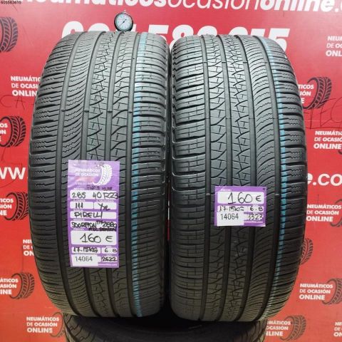 2x 285 40 R23 111Y XL PIRELLI SCORPON ZERO TM M+S LR 6.8/6.8MM