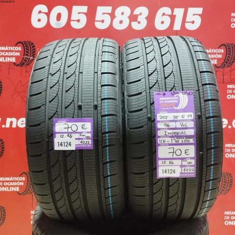 2X 255 35 R19 96VXL IMPERIAL ICE-PLUS S 210 (SIN USO) DOT: 4222/4222
