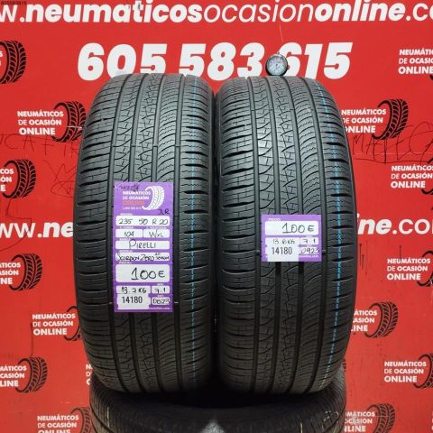 2X 235 50 R20 104W PIRELLI SCORPION ZERO ALL SEASON JLR PNCS OCASIÓN DOT: 0823/0923 - 7.1/7.1mms
