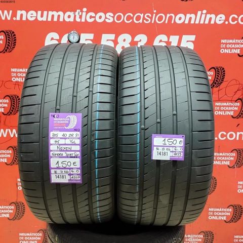 2x 315 40 ZR21 115Y XL NEXEN NFERA SU2S SPORT NCO 6.0/6.0MM  DOT 4223/4123