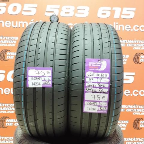 2X 225 40 R19 93Y GOODYEAR EAGLE F1 ASYMMETRIC MO 5 OCASIÓN DOT: 2023/1623 - 6.6/6.4mms