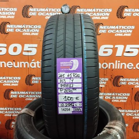 245 45 R20 103Y PIRELLI PZERO TM  6.0/6.4MM DOT 0123/2819