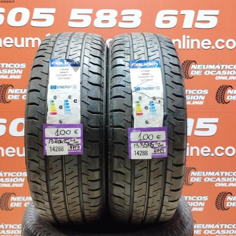 2X 225 60 R17C 107/105H FALKEN LINAM VAN 01 (SIN USO) DOT: 4719/4719