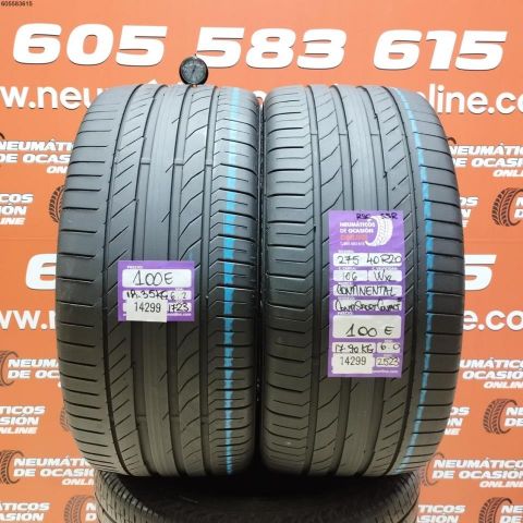 275 40 R20 106W XL CONTIENTAL CONTI SPORT CONTACT 5 RSC 6.2/6.0MM DOT 1723/2523