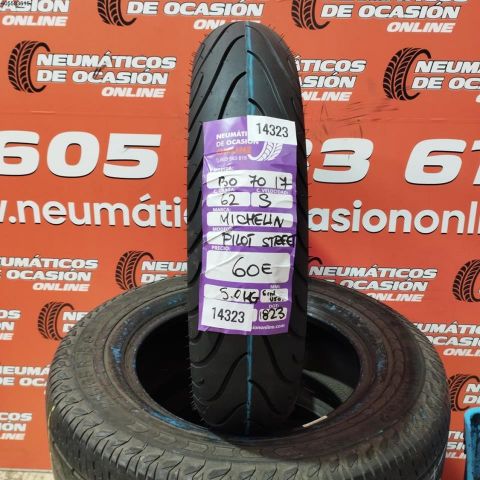 130 70 R17 62S MICHELIN PILOT STREET (SIN USO) DOT: 1823
