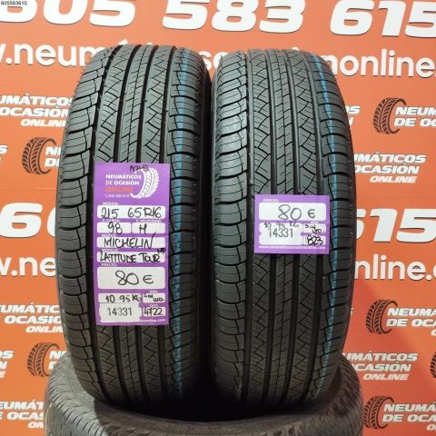2X 215 65 R16 98H MICHELIN ATITUDE TOUR HP M+S (SIN USO) DOT: 22/23