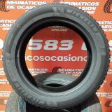 2X 195 60 R18 96H MICHELIN ALPIN 3 OCASIÓN DOT: 3423/2123 - 6.2/5.8mms
