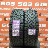 2X LT225 65 R17 107/103S BF GOODRICH ALL -TERRAIN M+S* 6.3/6.6MM DOT 1521/2021