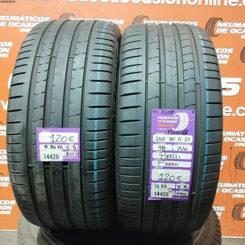 2X 255 35 R21 98W XL PIRELLI P ZERO 5.5/5.8MM DOT 5.5/5.8MM DOT 4023/4922