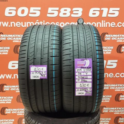 2X 255 35 R21 98Y PIRELLI PZERO MO PNCS OCASIÓN DOT: 4621/2922 - 6.2/6.0mms